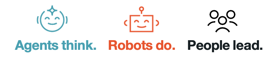 Agents Think. Robots Do. People Lead.